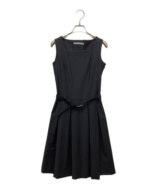 theory luxe（セオリーリュクス）theory luxe (セオリーリュクス) EXECUTIVEラインワンピース ネイビー サイズ:36の古着・服飾アイテム