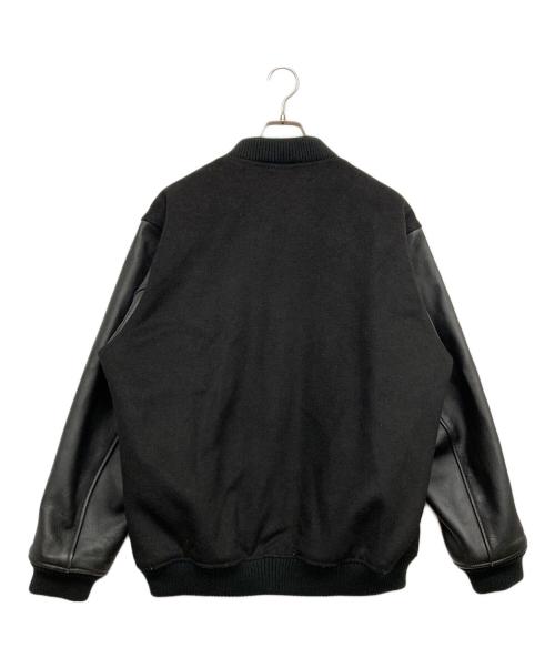 URBAN RESEARCH（アーバンリサーチ）URBAN RESEARCH (アーバンリサーチ) レザー切替スタジャン ブラック サイズ:Lの古着・服飾アイテム