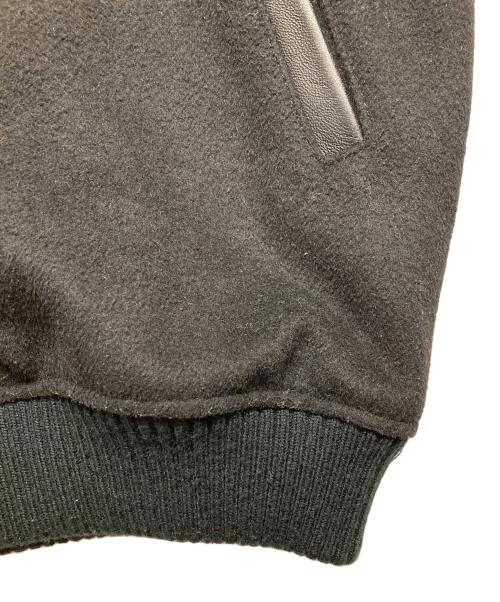 URBAN RESEARCH（アーバンリサーチ）URBAN RESEARCH (アーバンリサーチ) レザー切替スタジャン ブラック サイズ:Lの古着・服飾アイテム