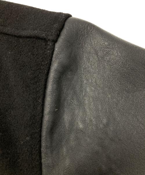 URBAN RESEARCH（アーバンリサーチ）URBAN RESEARCH (アーバンリサーチ) レザー切替スタジャン ブラック サイズ:Lの古着・服飾アイテム