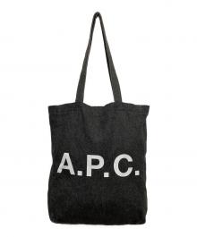 A.P.C.（アーペーセー）の古着「デニムトートバッグ」｜インディゴ