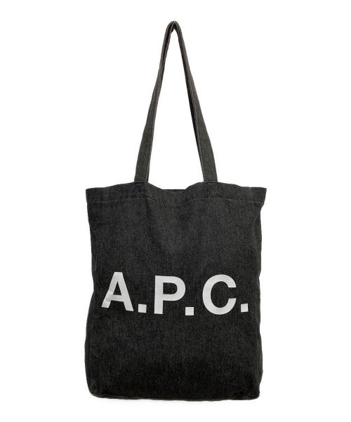 A.P.C.（アーペーセー）A.P.C. (アーペーセー) デニムトートバッグ インディゴの古着・服飾アイテム