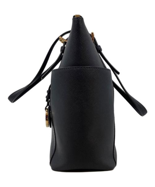 MICHAEL KORS（マイケル・コース）MICHAEL KORS (マイケル・コース) Jet Set saffiano leather tote ネイビーの古着・服飾アイテム