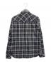 DIESEL (ディーゼル) チェックシャツ ブラック サイズ:M：8000円