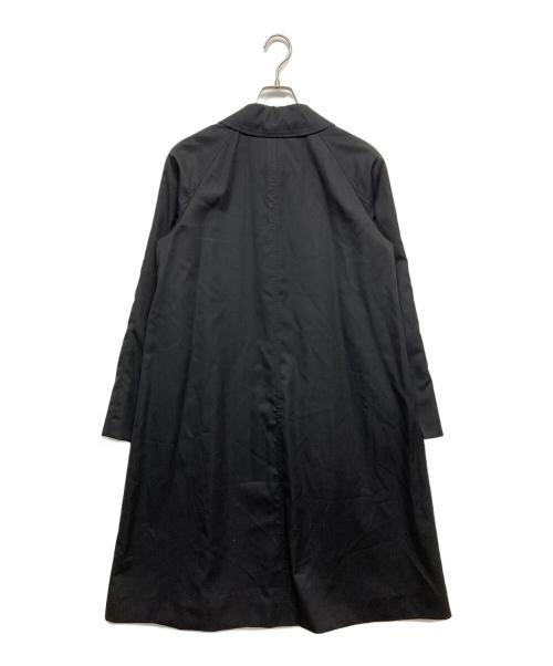 Aquascutum（アクアスキュータム）Aquascutum (アクアスキュータム) ウール混コート ブラック サイズ:10の古着・服飾アイテム