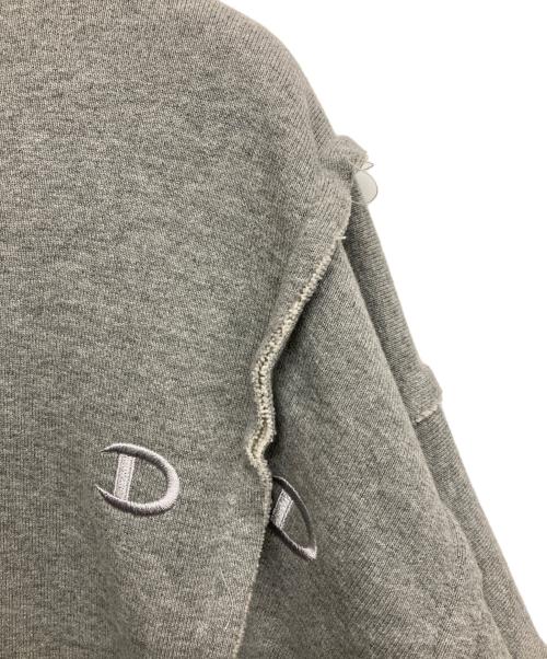 DISCOVERED（ディスカバード）DISCOVERED (ディスカバード) 再構築スウェット グレー サイズ:3の古着・服飾アイテム