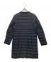 Aquascutum (アクアスキュータム) ダウンコート ネイビー サイズ:8：12000円