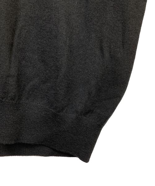 AURALEE（オーラリー）AURALEE (オーラリー) HARD TWIST CASHMERE KNIT TEE ブラック サイズ:5の古着・服飾アイテム