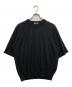 AURALEE（オーラリー）の古着「HARD TWIST CASHMERE KNIT TEE」｜ブラック