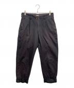 kolor/BEACONカラービーコン）の古着「染めパッカリングパンツ」｜ブラウン