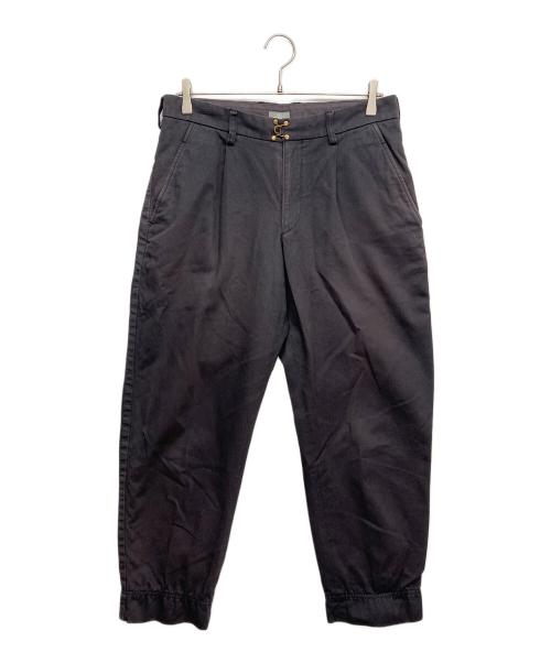 kolor/BEACON（カラービーコン）kolor/BEACON (カラービーコン) 染めパッカリングパンツ ブラウン サイズ:2の古着・服飾アイテム