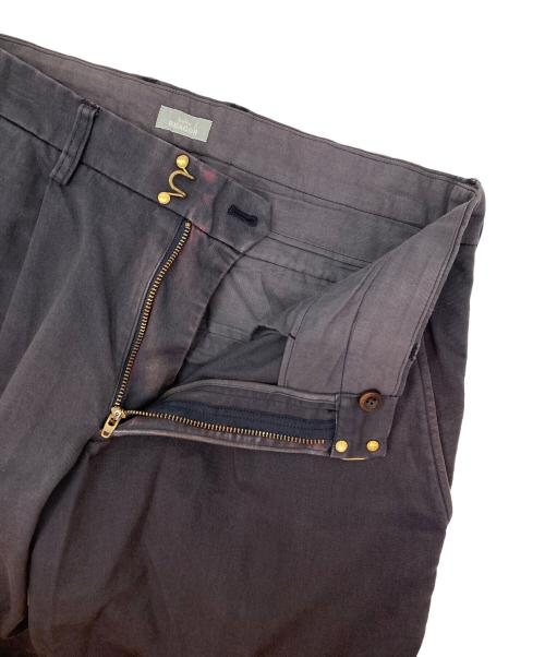 kolor/BEACON（カラービーコン）kolor/BEACON (カラービーコン) 染めパッカリングパンツ ブラウン サイズ:2の古着・服飾アイテム