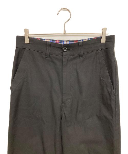 COMME des GARCONS JUNYA WATANABE MAN（コム デ ギャルソン ジュンヤ ワタナベ マン）COMME des GARCONS JUNYA WATANABE MAN (コム デ ギャルソン ジュンヤ ワタナベ マン) テーパードパンツ ブラック サイズ:ｓの古着・服飾アイテム