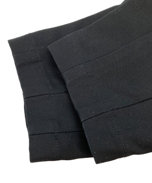 COMME des GARCONS JUNYA WATANABE MAN（コム デ ギャルソン ジュンヤ ワタナベ マン）COMME des GARCONS JUNYA WATANABE MAN (コム デ ギャルソン ジュンヤ ワタナベ マン) テーパードパンツ ブラック サイズ:ｓの古着・服飾アイテム
