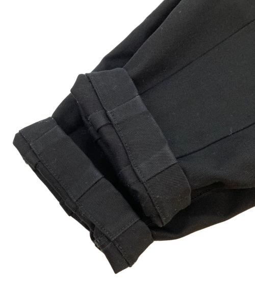 COMME des GARCONS JUNYA WATANABE MAN（コム デ ギャルソン ジュンヤ ワタナベ マン）COMME des GARCONS JUNYA WATANABE MAN (コム デ ギャルソン ジュンヤ ワタナベ マン) テーパードパンツ ブラック サイズ:ｓの古着・服飾アイテム
