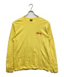 stussy（ステューシー）の古着「How We're Livin' Pigment Dyed LS Tee」｜イエロー