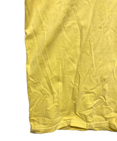 stussy（ステューシー）stussy (ステューシー) How We're Livin' Pigment Dyed LS Tee イエロー サイズ:Mの古着・服飾アイテム
