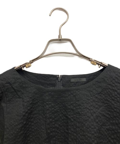 TO BE CHIC（トゥービーシック）TO BE CHIC (トゥービーシック) 半袖ワンピース ブラック サイズ:40の古着・服飾アイテム
