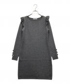 Reneルネ）の古着「ニットワンピース」｜グレー