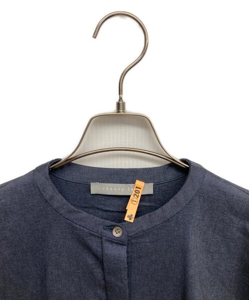 theory luxe（セオリーリュクス）theory luxe (セオリーリュクス) 半袖ワンピース ブルー サイズ:38の古着・服飾アイテム