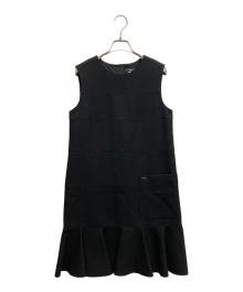 Rene basic（ルネベーシック）の古着「ノースリーブワンピース」｜ブラック