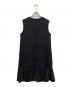 Rene basic (ルネベーシック) ノースリーブワンピース ブラック サイズ:36：15000円