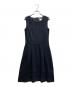 Rene（ルネ）の古着「ノースリーブワンピース」｜ネイビー
