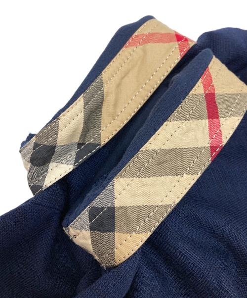 BURBERRY LONDON（バーバリーロンドン）BURBERRY LONDON (バーバリーロンドン) 半袖ワンピース ネイビー サイズ:1の古着・服飾アイテム