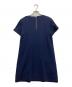 BURBERRY LONDON (バーバリーロンドン) 半袖ワンピース ネイビー サイズ:1：8000円