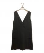 TO BE CHICトゥービーシック）の古着「ノースリーブワンピース」｜ブラック