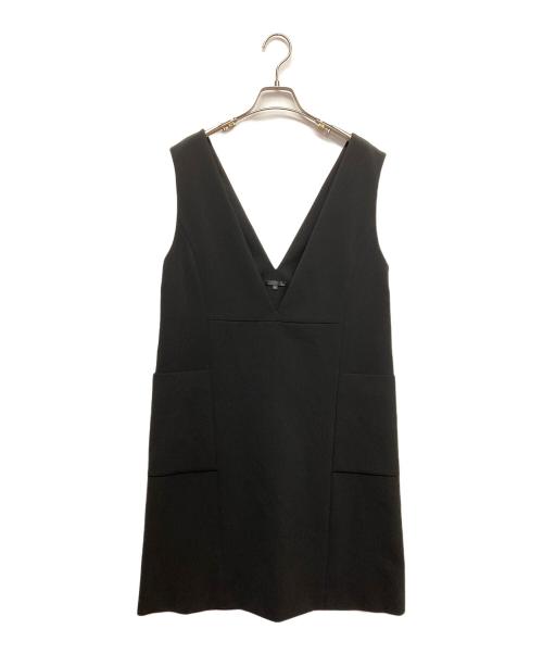 TO BE CHIC（トゥービーシック）TO BE CHIC (トゥービーシック) ノースリーブワンピース ブラック サイズ:40の古着・服飾アイテム