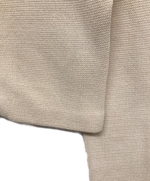 TO BE CHIC（トゥービーシック）TO BE CHIC (トゥービーシック) ニットジャケット ベージュ サイズ:2の古着・服飾アイテム