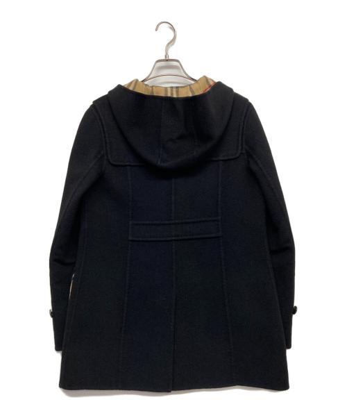 BURBERRY LONDON（バーバリーロンドン）BURBERRY LONDON (バーバリーロンドン) フーデッドコート ブラック サイズ:40の古着・服飾アイテム