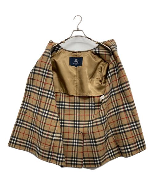 BURBERRY LONDON（バーバリーロンドン）BURBERRY LONDON (バーバリーロンドン) フーデッドコート ブラック サイズ:40の古着・服飾アイテム