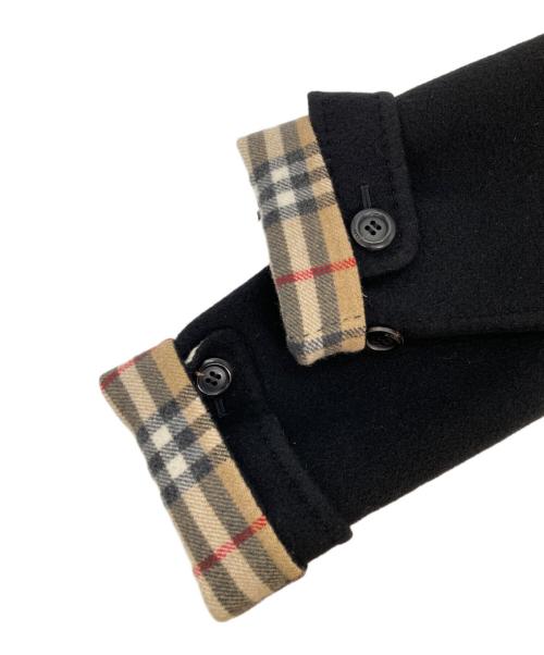 BURBERRY LONDON（バーバリーロンドン）BURBERRY LONDON (バーバリーロンドン) フーデッドコート ブラック サイズ:40の古着・服飾アイテム