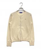 BURBERRY BLUE LABELバーバリーロンドンブルーレーベル）の古着「ニットカーディガン」｜ベージュ