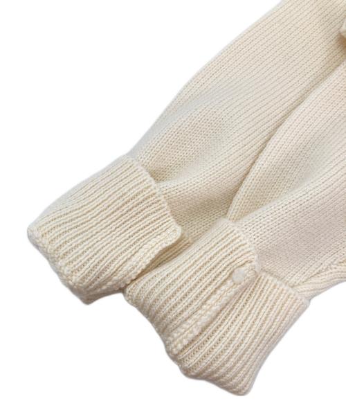 TO BE CHIC（トゥービーシック）TO BE CHIC (トゥービーシック) クルーネックニット ベージュ サイズ:2の古着・服飾アイテム