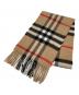 BURBERRY（バーバリー）の古着「カシミヤマフラー」｜ブラウン