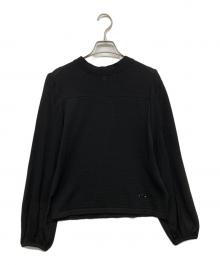 Rene（ルネ）の古着「クルーネックニット」｜ブラック