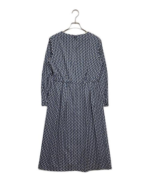 Paul Stuart（ポールスチュアート）Paul Stuart (ポールスチュアート) ブラウスワンピース ブルー サイズ:8の古着・服飾アイテム