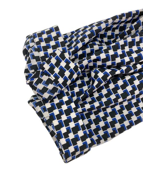 Paul Stuart（ポールスチュアート）Paul Stuart (ポールスチュアート) ブラウスワンピース ブルー サイズ:8の古着・服飾アイテム