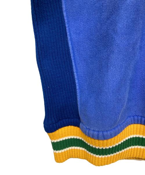 Gem SPORTSWEAR（ジェムスポーツウェア）Gem SPORTSWEAR (ジェムスポーツウェア) ハイネックスウェット ブルー サイズ:LARGEの古着・服飾アイテム