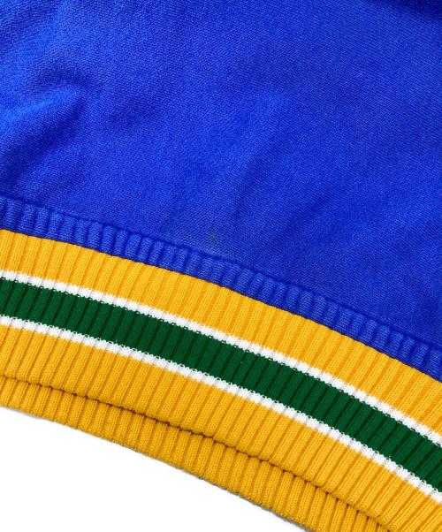 Gem SPORTSWEAR（ジェムスポーツウェア）Gem SPORTSWEAR (ジェムスポーツウェア) ハイネックスウェット ブルー サイズ:LARGEの古着・服飾アイテム