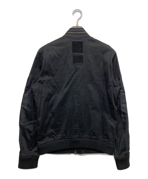DIESEL（ディーゼル）DIESEL (ディーゼル) ジップアップジャケット ブラック サイズ:Mの古着・服飾アイテム