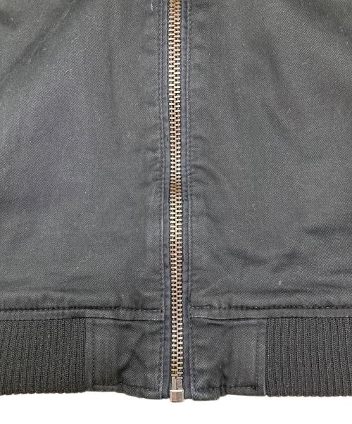 DIESEL（ディーゼル）DIESEL (ディーゼル) ジップアップジャケット ブラック サイズ:Mの古着・服飾アイテム