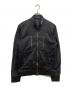 DIESEL（ディーゼル）の古着「ジップアップジャケット」｜ブラック