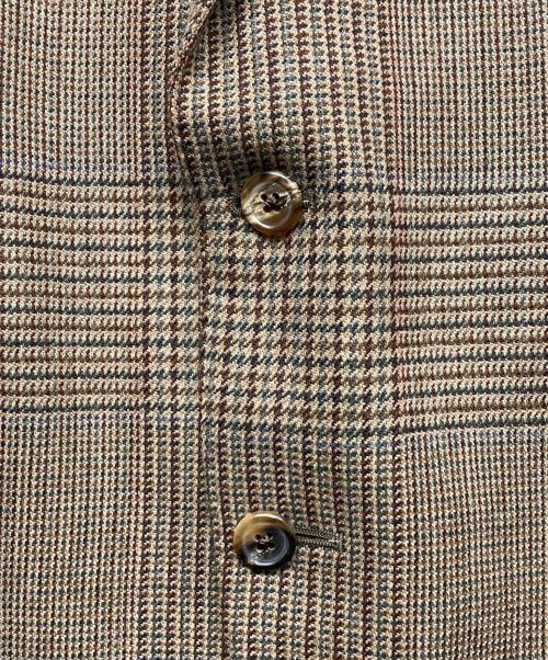 POLO RALPH LAUREN（ポロ・ラルフローレン）POLO RALPH LAUREN (ポロ・ラルフローレン) テーラードジャケット ブラウン サイズ:C98-W88-T180 AB7の古着・服飾アイテム