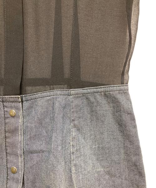 DIESEL（ディーゼル）DIESEL (ディーゼル) ドッキングワンピース ブラック サイズ:記載無の古着・服飾アイテム