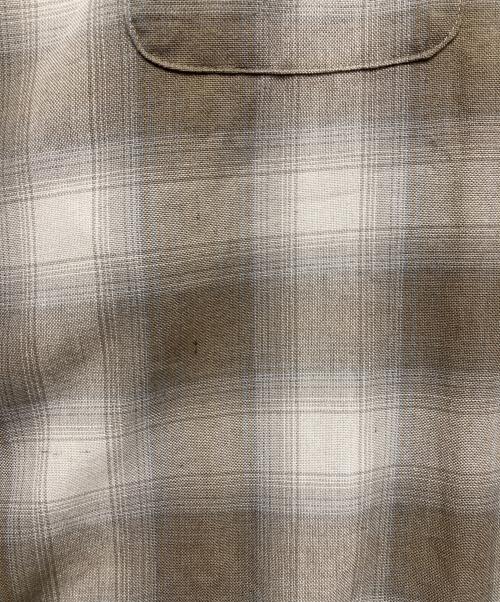 THE NORTH FACE（ザ ノース フェイス）THE NORTH FACE (ザ ノース フェイス) ロングスリーブウーリーチェックシャツ ブラウン サイズ:XSの古着・服飾アイテム