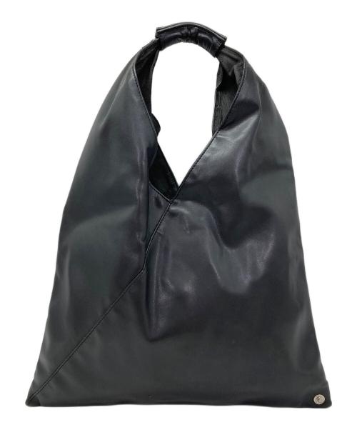 MM6（エムエムシックス）MM6 (エムエムシックス) ジャパニーズクラシック スモールハンドバッグ ブラックの古着・服飾アイテム